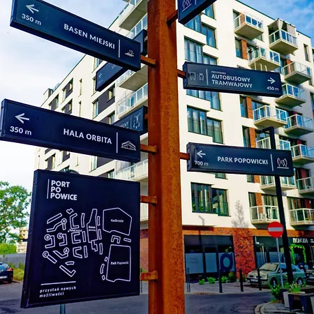 Bialowieska 69 - Ekskluzywny W Porcie Popowice Z Parkingiem I Balkonem - - Fair * Breslavia