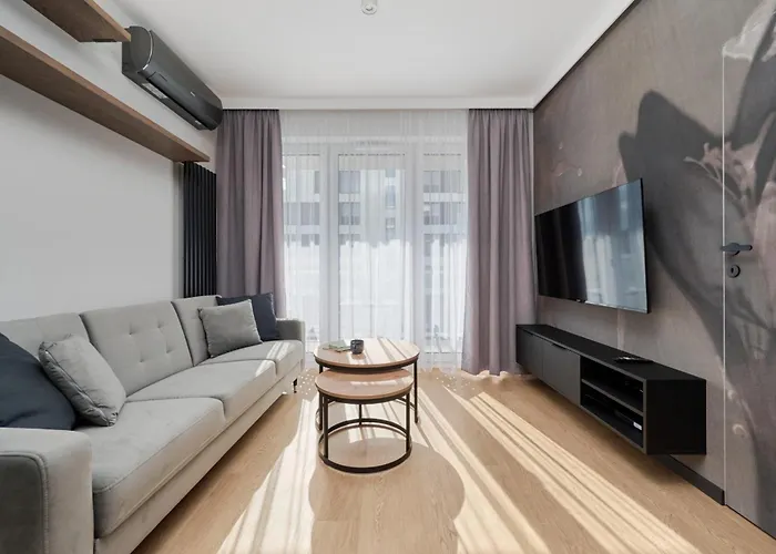 Bialowieska 69 - Ekskluzywny W Porcie Popowice Z Parkingiem I Balkonem - - Fair Wroclaw