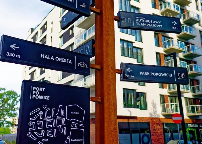 Bialowieska 69 - Ekskluzywny W Porcie Popowice Z Parkingiem I Balkonem - - Fair * Wroclaw